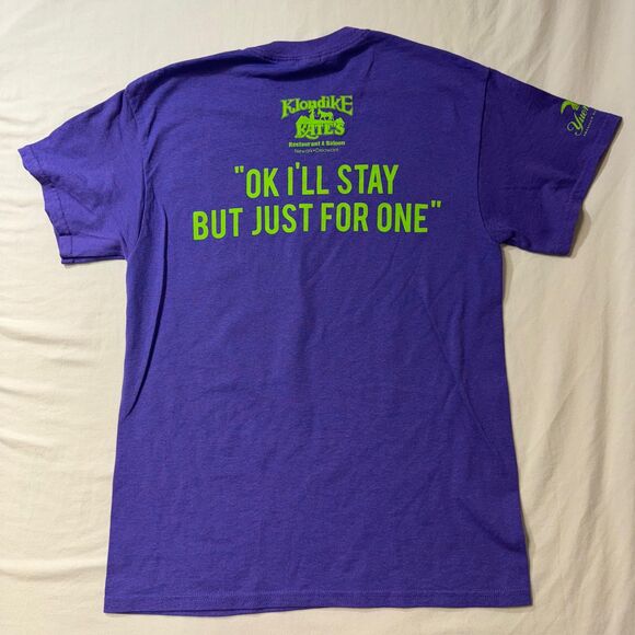 Klondike Kate’s Bar Crawl Tee Medium Just One Drink UD Newark DE Party Summer - Picture 1 of 7